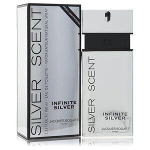 Silver Scent Infinite Silver by Jacques Bogart Eau De Toilette Spray 3.3 oz